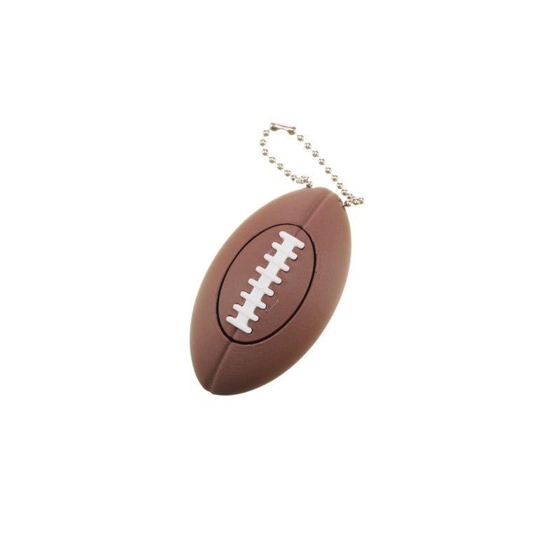 minihope Football Click Fidget Toy â€“ 3D Printed Mini Stress Ball â€“ Eco PLA Sports Keychain Gadget for Adults - Image 1