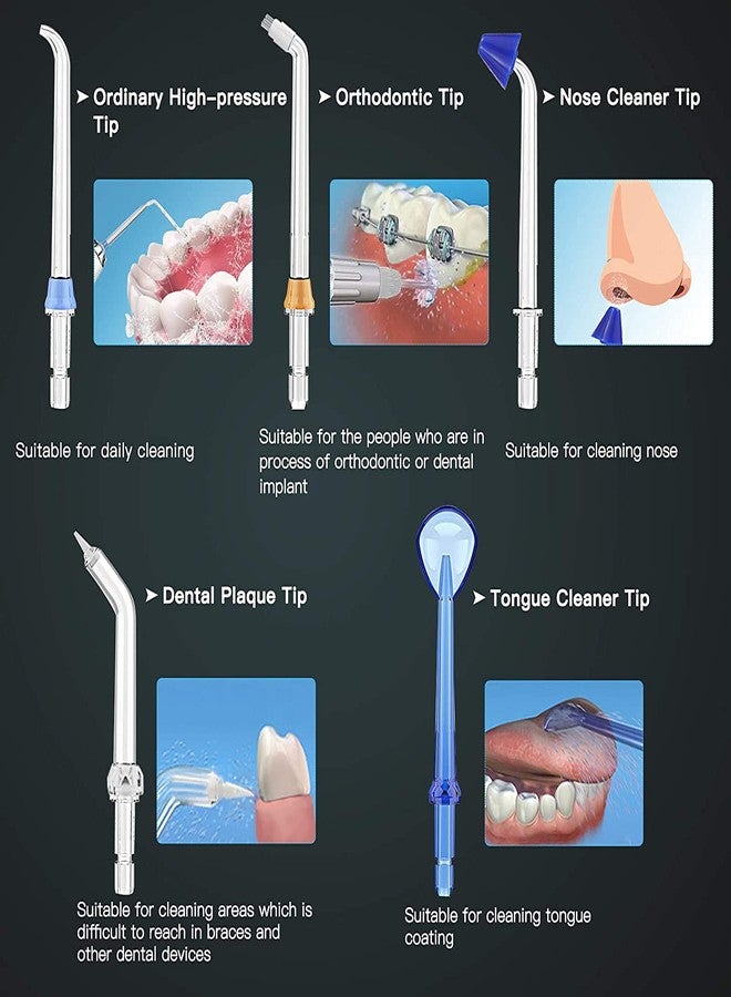 BESTOPE Replacement Jet Tips for Dental Flosser - Image 2