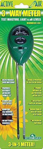 Hydrofarm MGMLP1 Active Air 3-Way pH, Light & Moisture Meter - Image 2