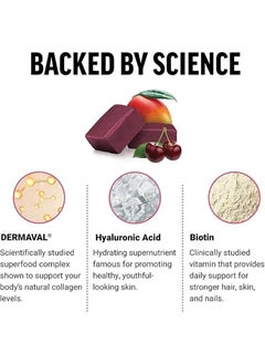 Force Factor Collagen Boosting Superfood Tropical Fruit 60 superfood chewable soft foods  - Image 3
