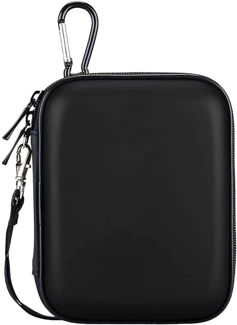 Lacdo Modern versatile shape Hard Drive Carrying Case for Western Digital WD Elements/WD My Passport/WD My Passport Ultra Portable External Hard Drive HDD 1TB 2TB 4TB 5TB USB 3.0 Protective Storage Travel Bag, Black Wide range expanded design - Image 2