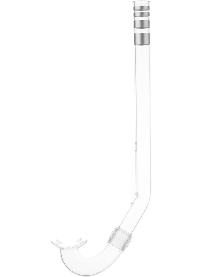 Cressi Minigringo Snorkel Sil. Clear/Tube Clear - Image 1