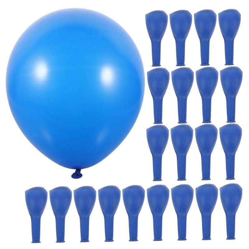 Royal Blue Latex Balloons 50 Pack for Wedding Party Decorations Arch Indoor Outdoor Use - Image 2