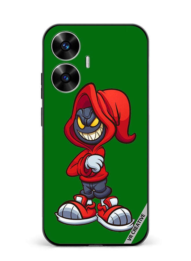 VR CREATIVE Protective Case Cover For Realme C55 Cartoon Design Multicolour - Image 1