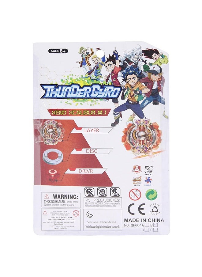OKO Thunder Gyro Plastic Beyblade  - Image 2
