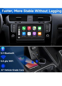 Generic Wireless CarPlay Adapter for iPhone – Stable, Fast for Car Factory Wired to Wireless Carplay Dongle Carplaybox-No Latency for Apple iOS 10+ to Car Screen w/USB C, A (Space Gray)  - Image 3