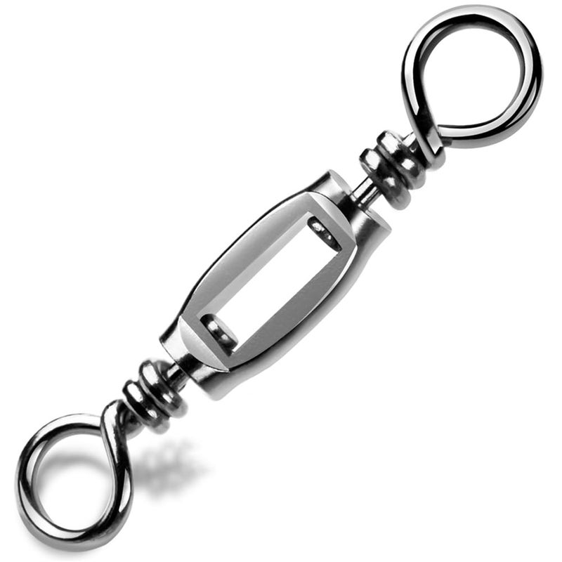Heavy Duty Stainless Steel Saltwater Fishing Swivels Terminal Connector Tackle Size 4 15Pcs - Image 2