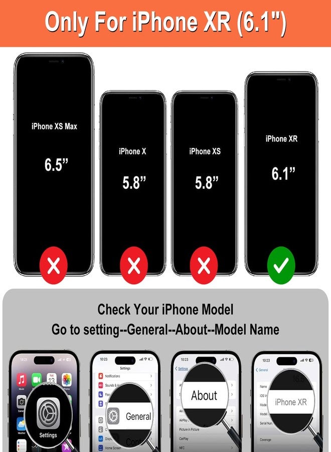 آي كوفر كايس جراب iCoverCase متوافق مع iPhone XR مع حامل بطاقات، جراب محفظة للهاتف مناسب للرجال والنساء، جراب حماية من جلد البولي يوريثان بتقنية حجب RFID، مقاس 6.1 بوصة (بيج بنقشة جلد النمر) - Image 2