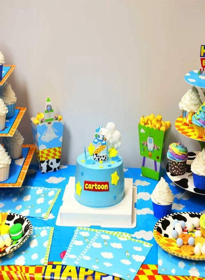 CHENRINDECO Cartoon Theme Birthday Candle (Number 2) - Image 2