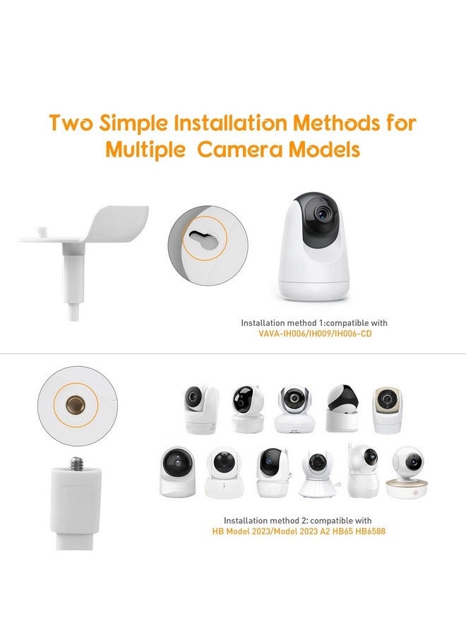 PARIS RHÔNE حامل مراقب الأطفال PARIS RHÔNE، متوافق مع رف VAVA/Hellobaby/Hipp لمراقبي الأطفال، برغي 1/4" - Image 2