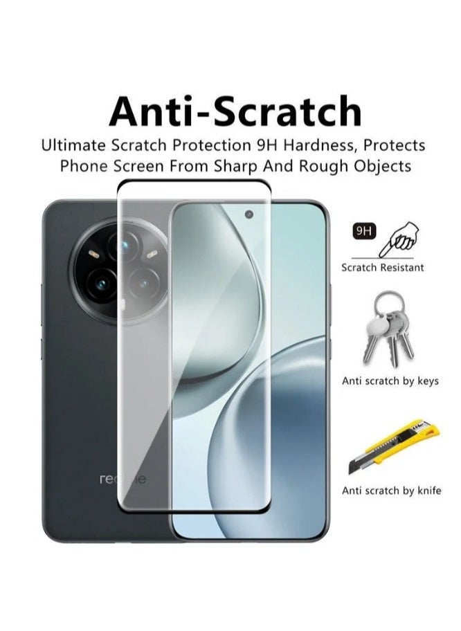 2 in 1 For Realme Note 14 Pro+ 5G Screen protectors& Camera Protection - High transparency full coverage security protector