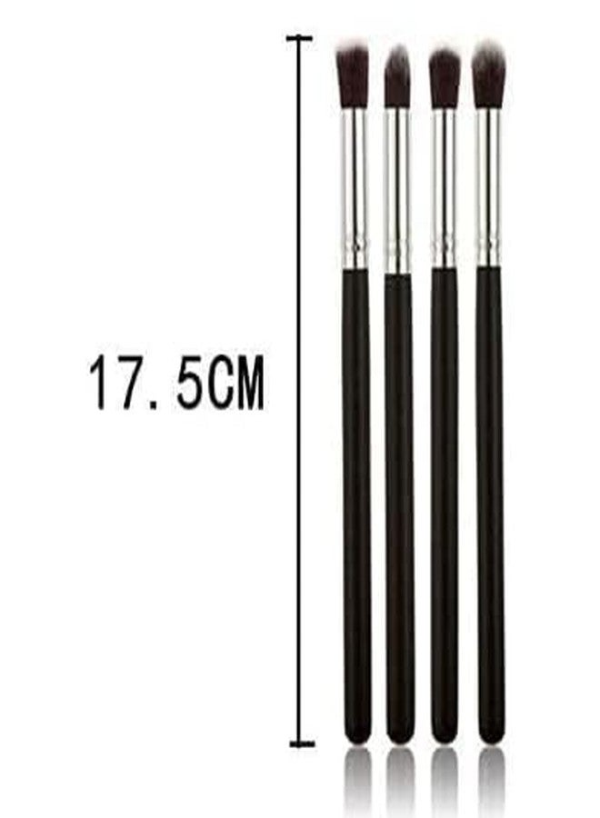 LOVHIDE 4 pcs Pro Tool Eye Shadow Foundation Makeup Blending Brush - Image 3