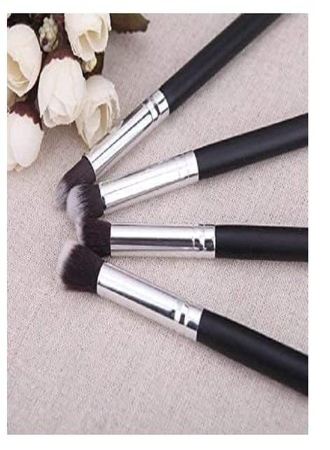 LOVHIDE 4 pcs Pro Tool Eye Shadow Foundation Makeup Blending Brush - Image 5