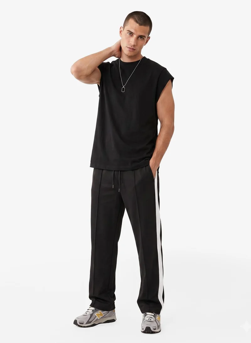 Seventy Five Basics  Panel Oversized Joggers for Men | Best Price UAE