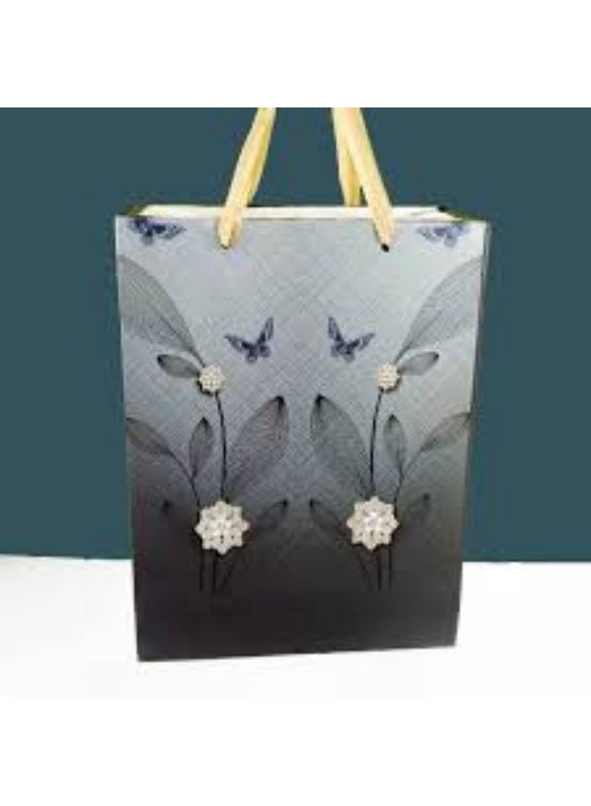 عدد 6 شنطة هدايا تصميم جذاب   متعددة الالوان–  لتقديم الهدايا  (مقاس 45×30 سم) - Image 3