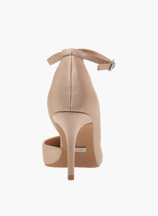 Celeste BEIGE Women Stiletto Heel D'Orsay Shoes for Women | Best Price UAE