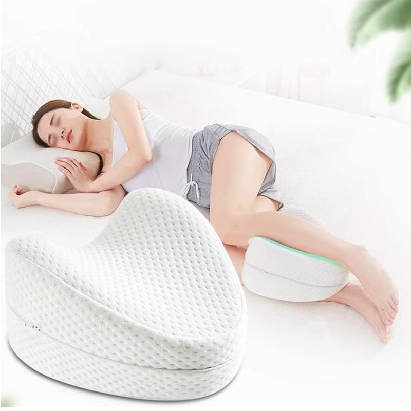 Click Charm Leg Pillow for Sleeping - Orthopedic Cushion for Leg, Hip, and Back Support - with Washable Cover - Image 3