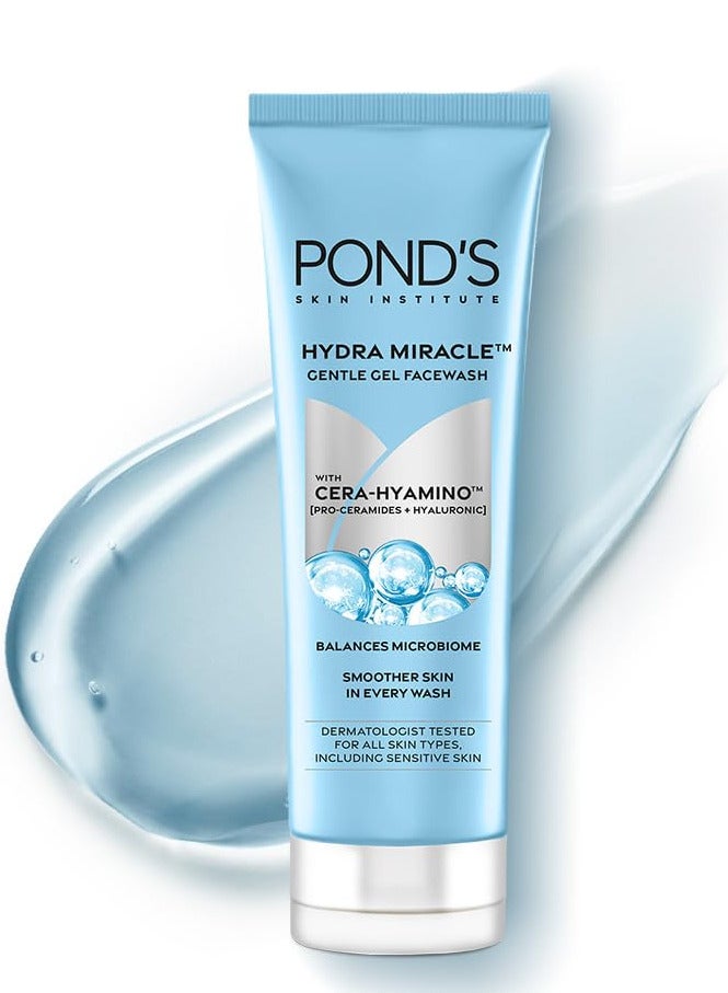 بوندس غسول الوجه الجل اللطيف هيدرا ميراكل ١٠٠ غرام | مع سيرا هيامينو | يوازن ميكروبيوم البشرة | بشرة أنعم في كل غسلة - Image 1