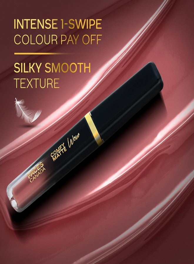 فاسيسكانادا أحمر شفاه سائل كومفي مات واو من فيسز كندا - مجموعة لاتيه، (3.8 مل × 2) | شوكو كوتور 01 + كوكو كراش 07 | يدوم طويلاً | لمسة نهائية مطفية | مجموعة أحمر شفاه | عبوة من قطعتين - Image 5