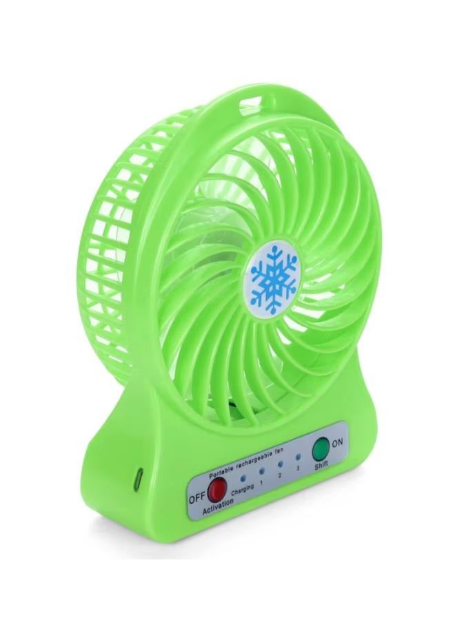 Mini Portable Rechargeable Fan Air Cooler Small Desk Fan USB Cooling Handheld Fan - Image 1