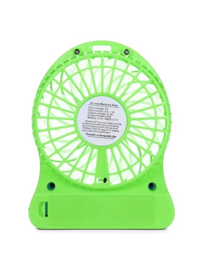 Mini Portable Rechargeable Fan Air Cooler Small Desk Fan USB Cooling Handheld Fan - Image 2