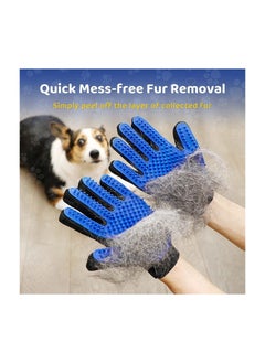 Cool Baby COOLBABY Pet Grooming Glove - Gentle Deshedding Brush Glove -1 Pair  - Image 4