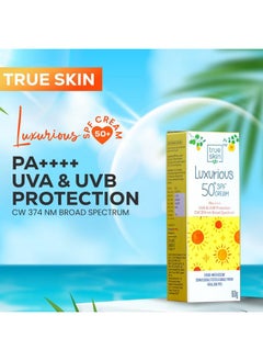 Generic True Skin Luxurious 50+ Spf Cream, 60G, Uva & Uvb Protection, Pa++++  - Image 2