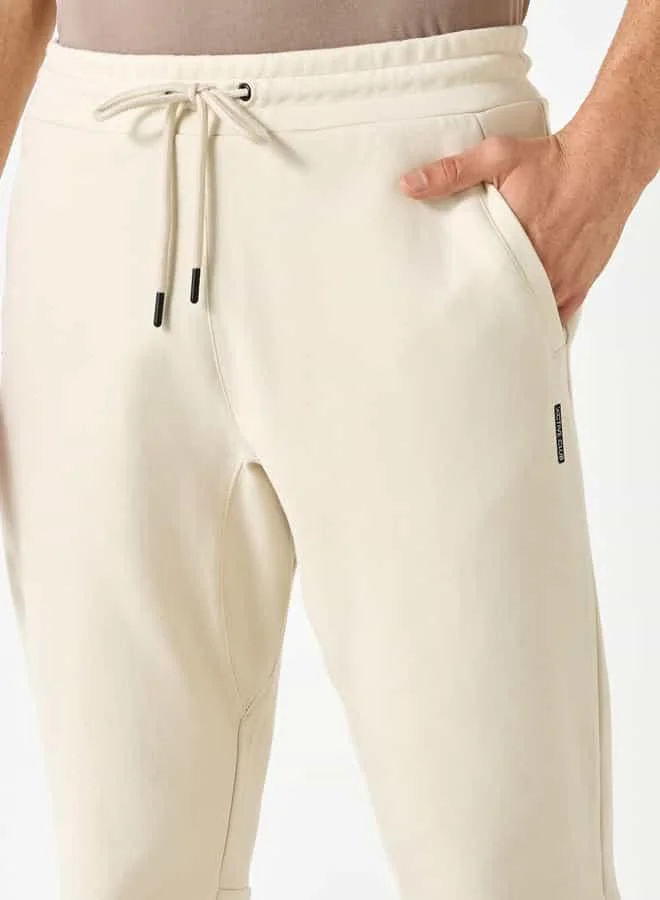 ADOT by Splash Panelled Joggers with Pockets and Drawstring Closure
