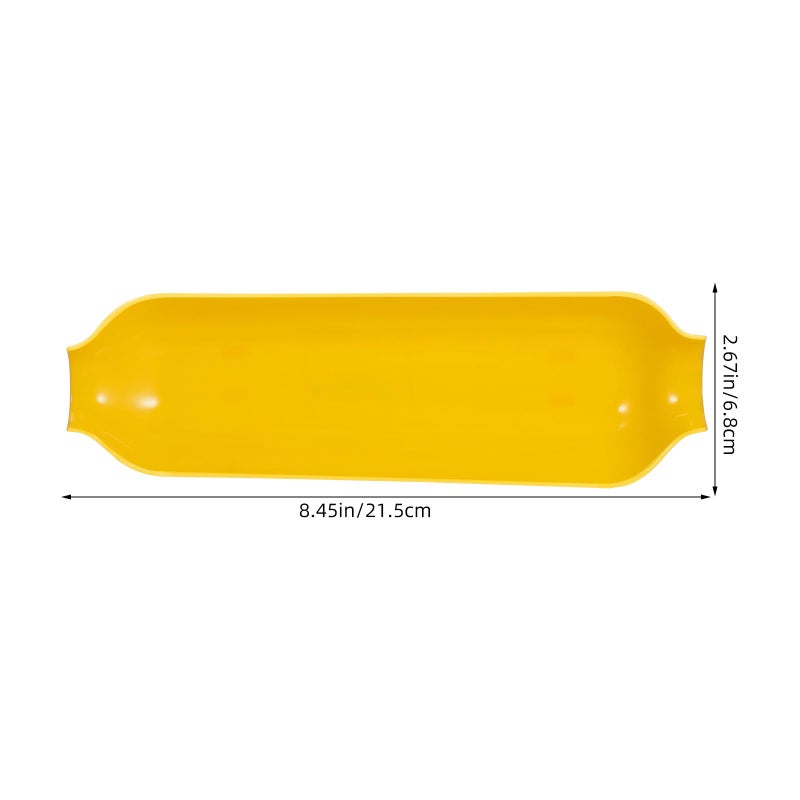 4 Piece Plastic Corn On The Cob Serving Trays For Bbq Party Snacks And Outdoor Grilling - Image 3