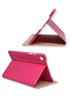 Kaku Protective Leather Flip Cover For Samsung Galaxy Tab A8 Size 10.5 Pink  - Image 2