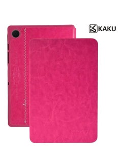 Kaku Protective Leather Flip Cover For Samsung Galaxy Tab A8 Size 10.5 Pink  - Image 1