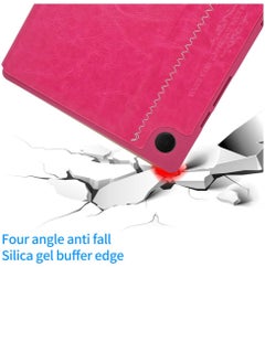 Kaku Protective Leather Flip Cover For Samsung Galaxy Tab A8 Size 10.5 Pink  - Image 3
