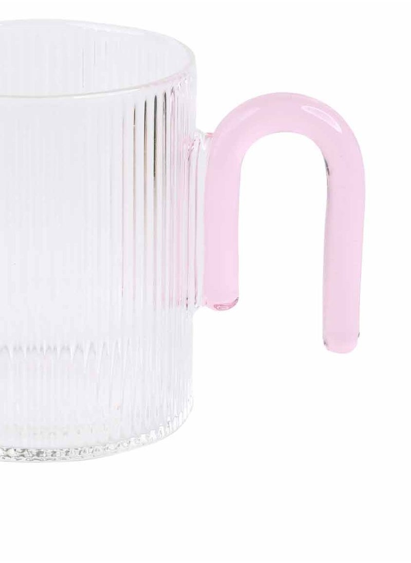 Prickly Pear Deco Clear Glass Mug 300ml  - Image 4
