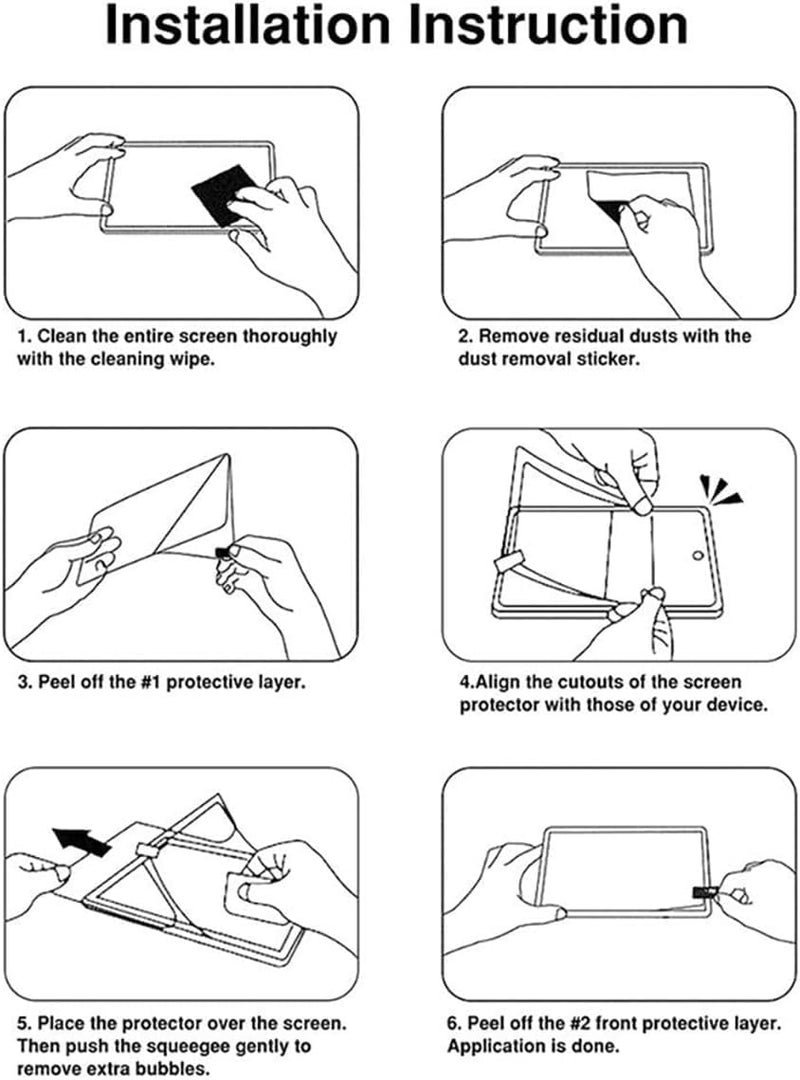 OJOS Screen Protector For OnePlus Pad 2 12.1 Inch, Surface PET Film for Drawing & Writing Like on Paper - Matte - Image 2