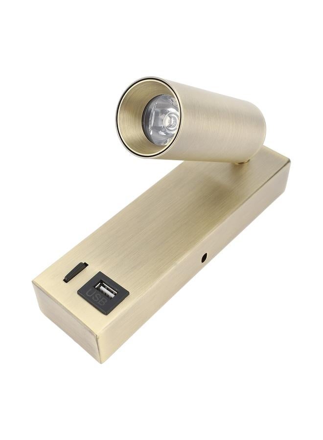 نيبمينينت إضاءة LED للجداريات مع مسار قابل للتعديل وتصميم منفذ USB مظهر أنيق ضوء القراءة بجانب السرير لغرفة النوم أو غرفة المعيشة  - Image 4