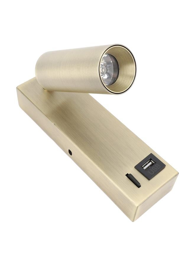 نيبمينينت إضاءة LED للجداريات مع مسار قابل للتعديل وتصميم منفذ USB مظهر أنيق ضوء القراءة بجانب السرير لغرفة النوم أو غرفة المعيشة  - Image 5