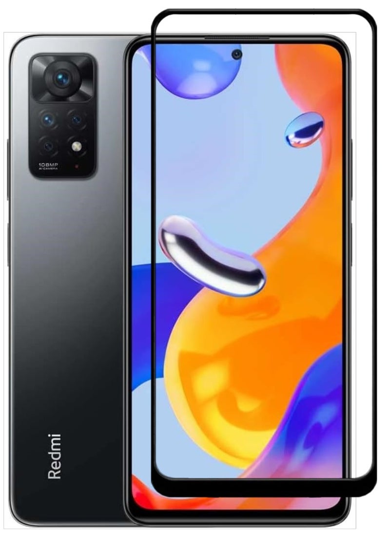 ACLIX Antistatic ESD Dustproof Premium Quality High Definition Tempered Glass Screen Protector Designed For Xiaomi Redmi Note 11 Pro - Image 1
