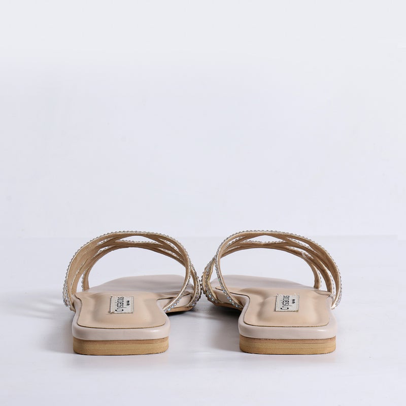 Crystalicious Fiona Luxurious Rhinestones Sandals Handcrafted by Artisans Effortless Glamour for Every Occasion - Image 5