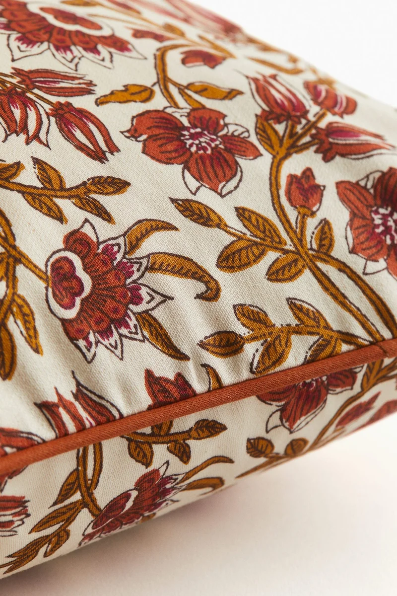 H&M Patterned cotton cushion cover