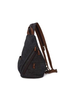 amazing.EGP Canvas Bag - Small Crossbody Backpack Shoulder Daypack Casual Daypack for Men and Women, Crossbody Bag Sling Backpack for Travel Hiking  - Image 1