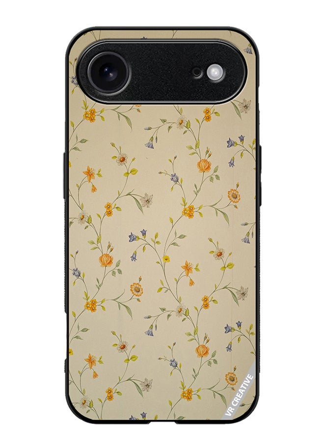 VR CREATIVE Protective Case Cover For Apple iPhone 17 Air Pale Yellow Design Multicolour