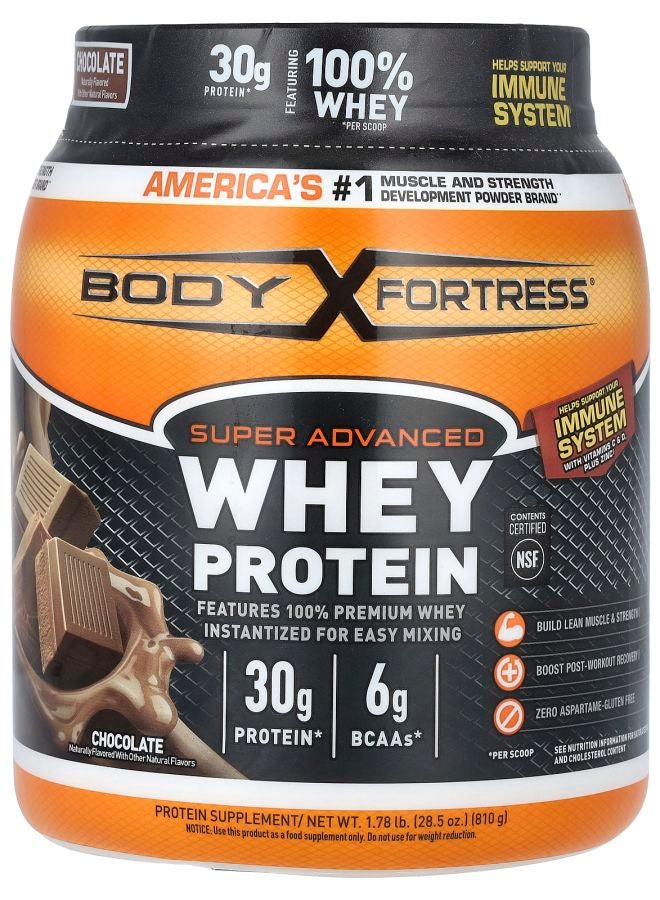 Body Fortress Super Advanced Whey Protein Chocolate  1.78 lb (810 g)