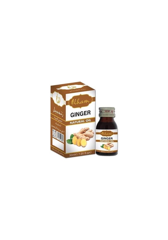 Ilham Ginger Natural Oil for Body and Hair - 30ml
