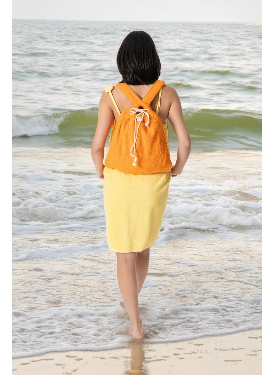 Ender Home - Towel Beach Backpack + Towel Pool Sea Sunbed Towel Bag - Image 1
