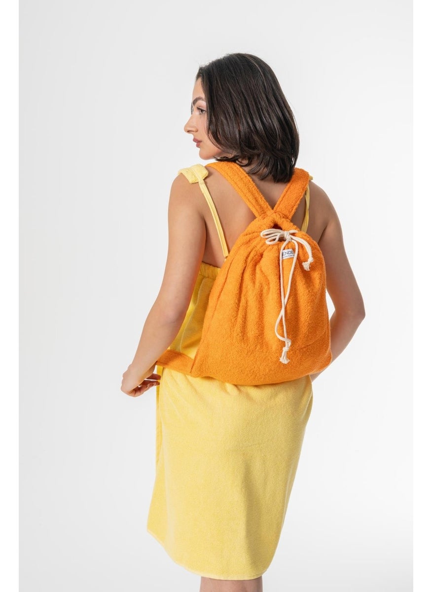 Ender Home - Towel Beach Backpack + Towel Pool Sea Sunbed Towel Bag - Image 1