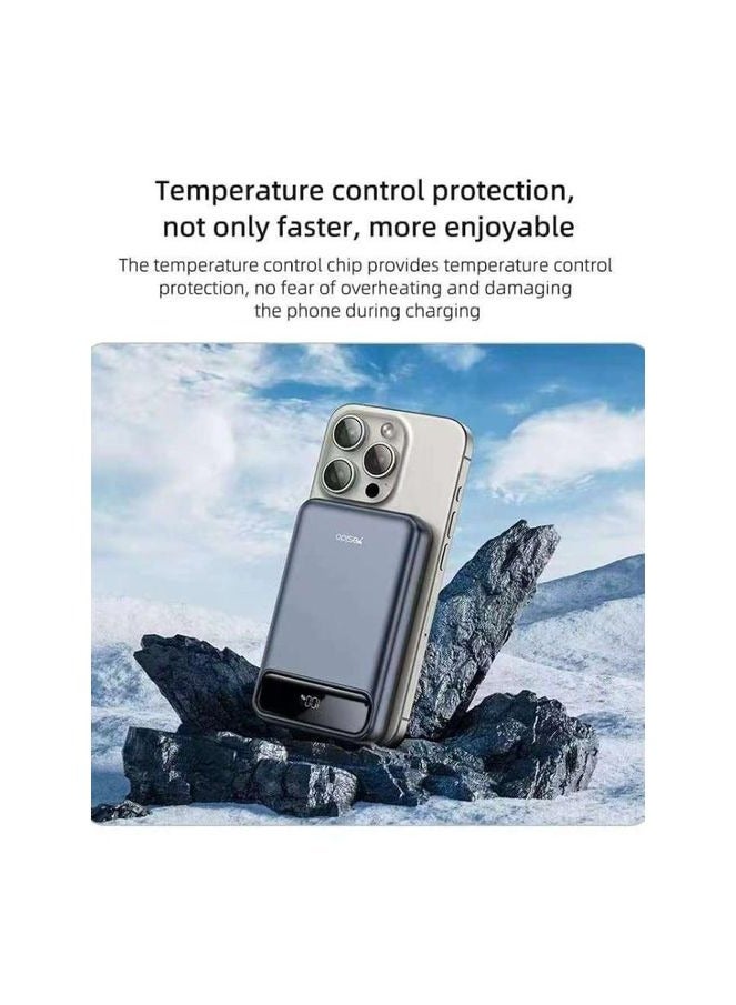 Yesido YP49 Compatible with MagSafe 10000mAh Wireless Charging Power Bank - Image 2