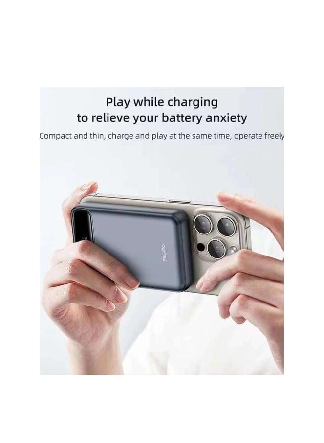 Yesido YP49 Compatible with MagSafe 10000mAh Wireless Charging Power Bank - Image 3