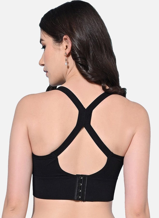 FIMS حزمة FIMS من 2 حمالات صدر كاملة التغطية مع حشوة خفيفة ومقاومة للرطوبة - Image 4