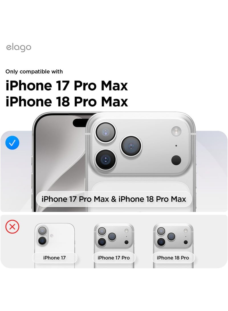 Elago Pebble Built-in Magnet for iPhone 18 Pro Max / 17 Pro Max Case Compatible with MagSafe, StoneSpray Texture, Slim TPU Cover, Raised Camera Protection, Camera Control Button- Dark Grey - Image 2