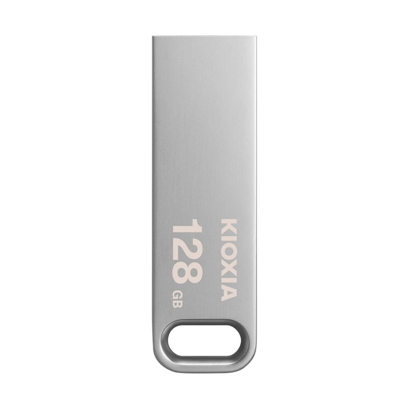 KIOXIA TransMemory U366 128GB USB 3.2 Gen 1 Flash Drive - Small, Stylish Metallic Body with 5-Year Warranty (White) - Image 2